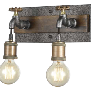 Jaquar Dual-Tap Vintage Wall Lamp